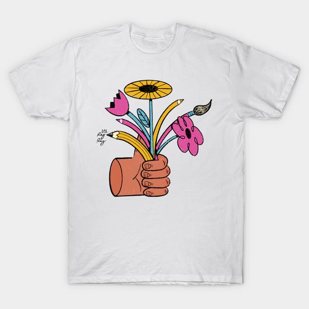 Flowers T-Shirt by Rey Rey